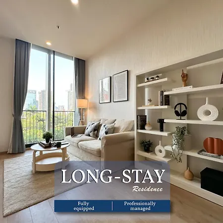 Luxurious Downtown 1Br - Ultra Fast Wifi - Bts Asoke Apartment